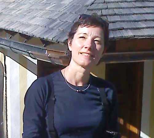 Anni - right after her first time back on skiis in 20 years :)